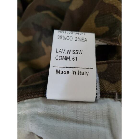 R13 Camouflage Women Jeans - Picture 8 of 10